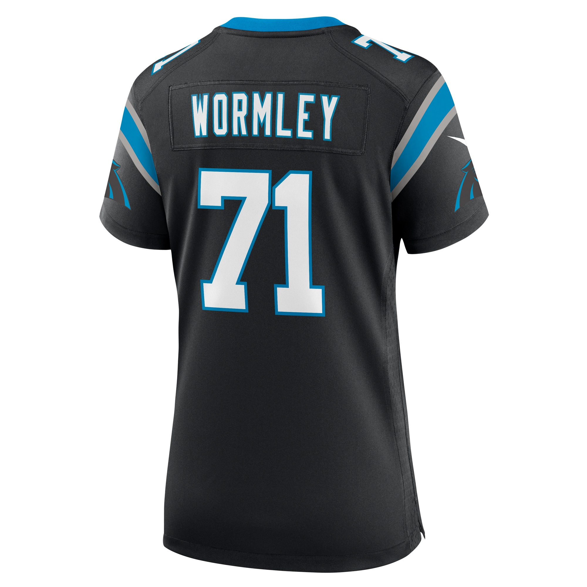 Carolina Panthers Chris Wormley Black Game NFL Jersey Women's