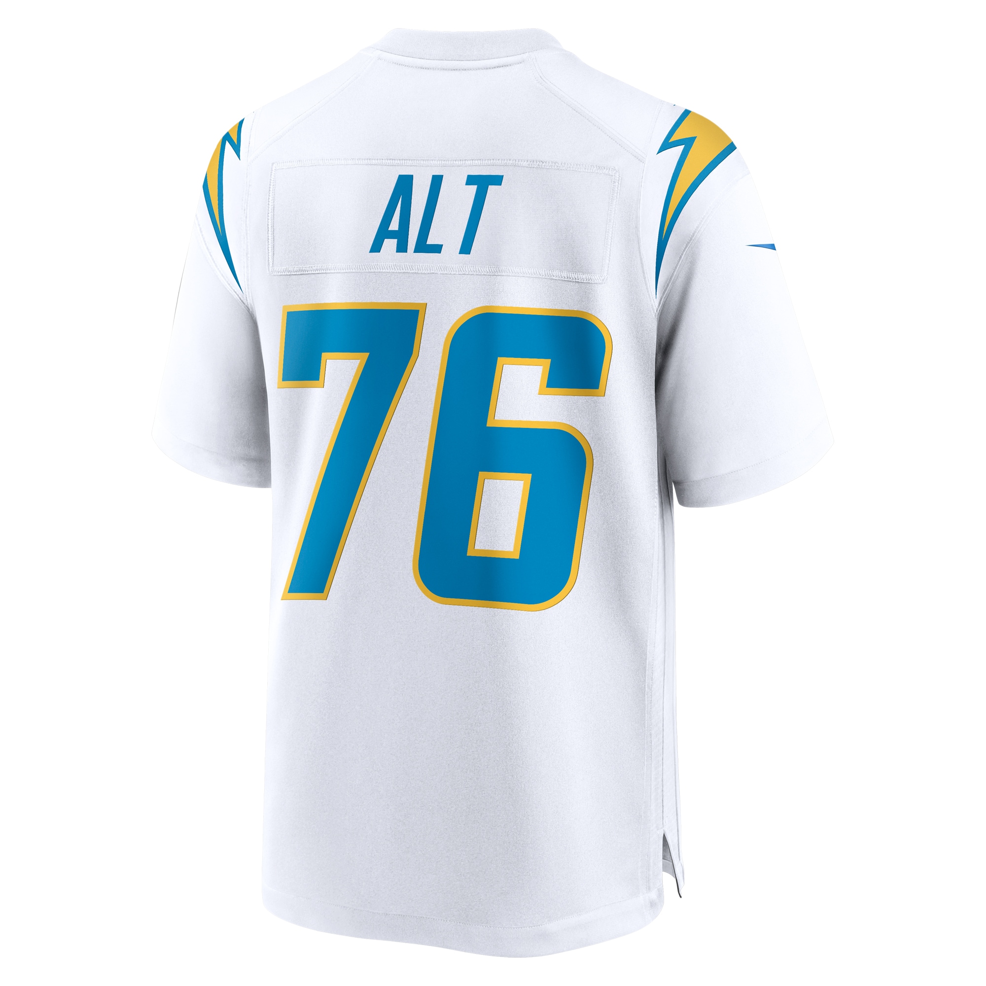 Los Angeles Chargers Joe Alt White Player Game NFL Jersey Men's