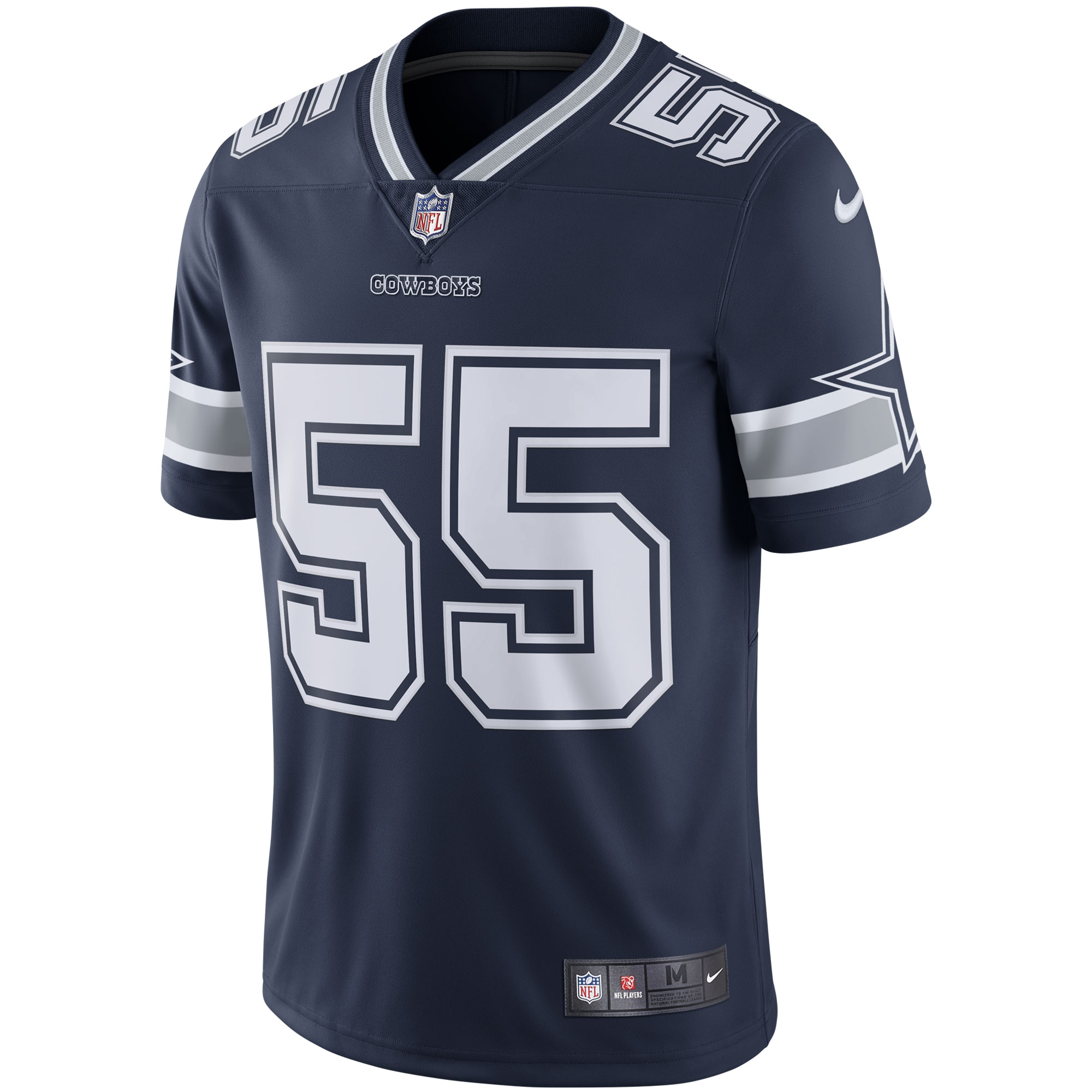 Dallas Cowboys Leighton Vander Esch Navy Vapor Limited Player NFL Jersey Men's