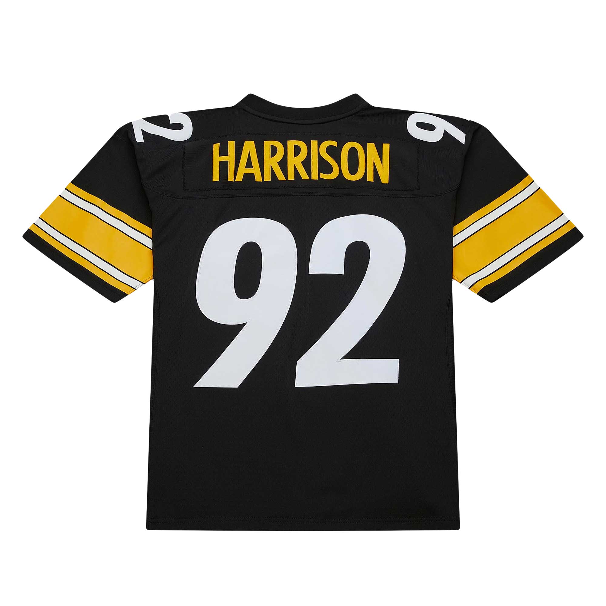 Pittsburgh Steelers James Harrison Mitchell Ness Black Legacy NFL Jersey Men's