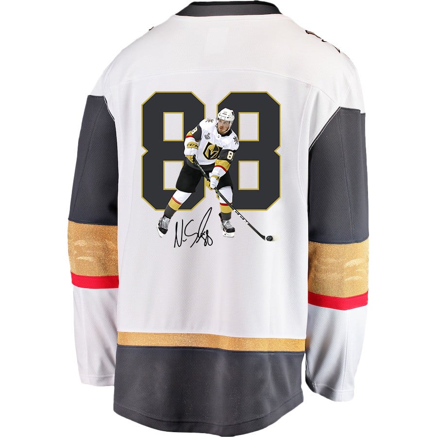 Nate Schmidt 88 Vegas Golden Knights Defensive Anchor 2023 Champions Stanley Cup White NHL Jersey Men's