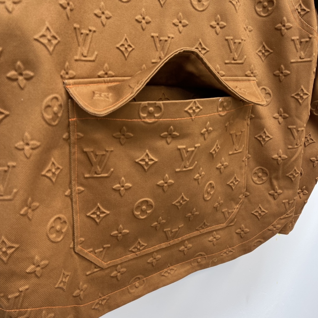 LV-Monogram cargo jacket