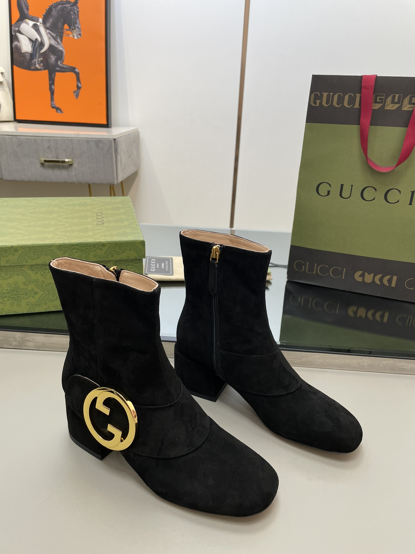 Gucci boots new