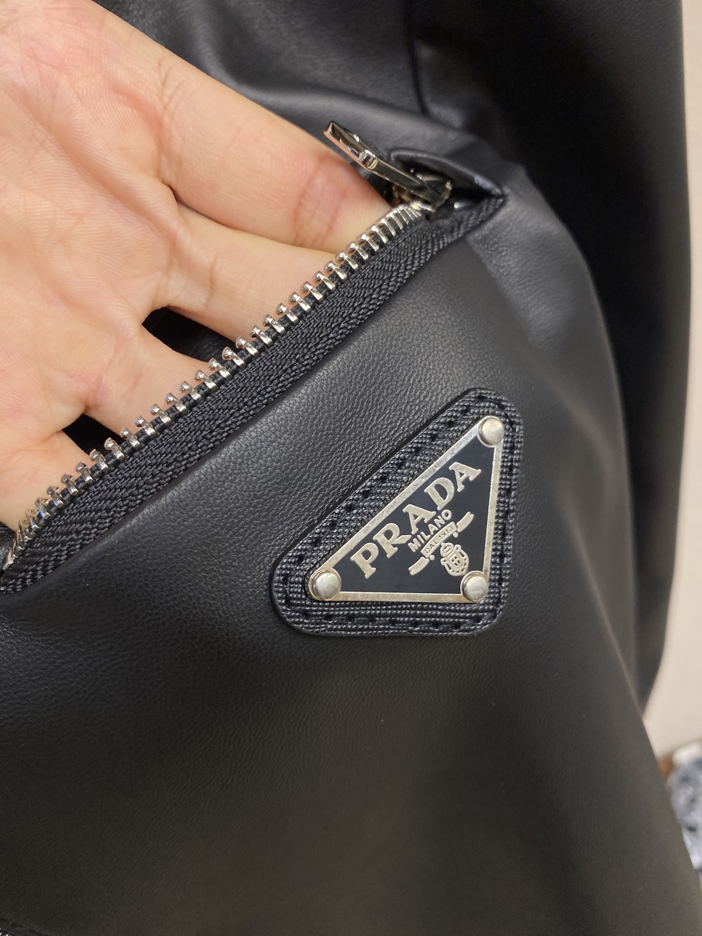 PRADA 2025 Reversible Premium Lambskin Jacket