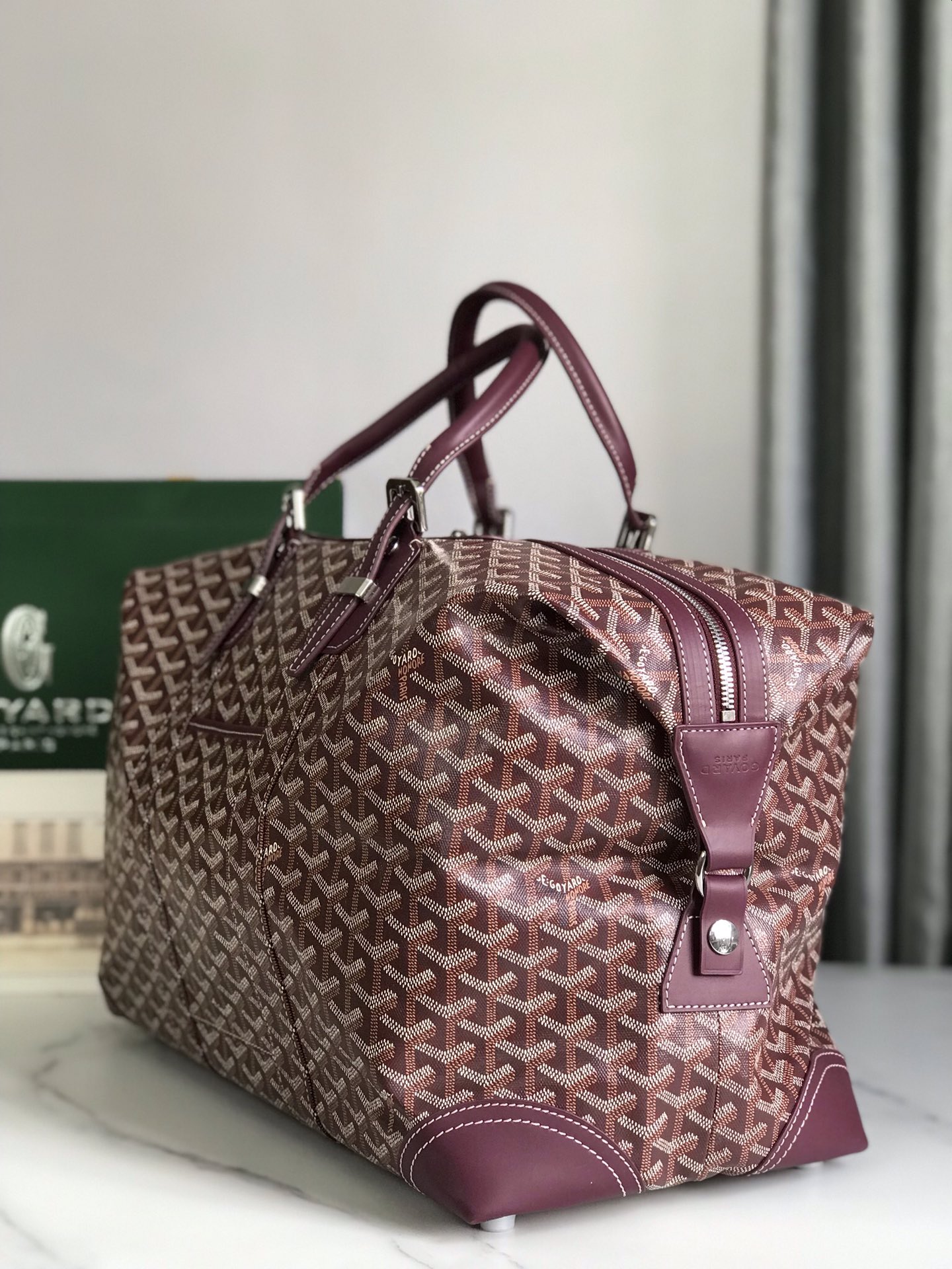 Goyard-Boeing Travel Bag (45 cm Length)