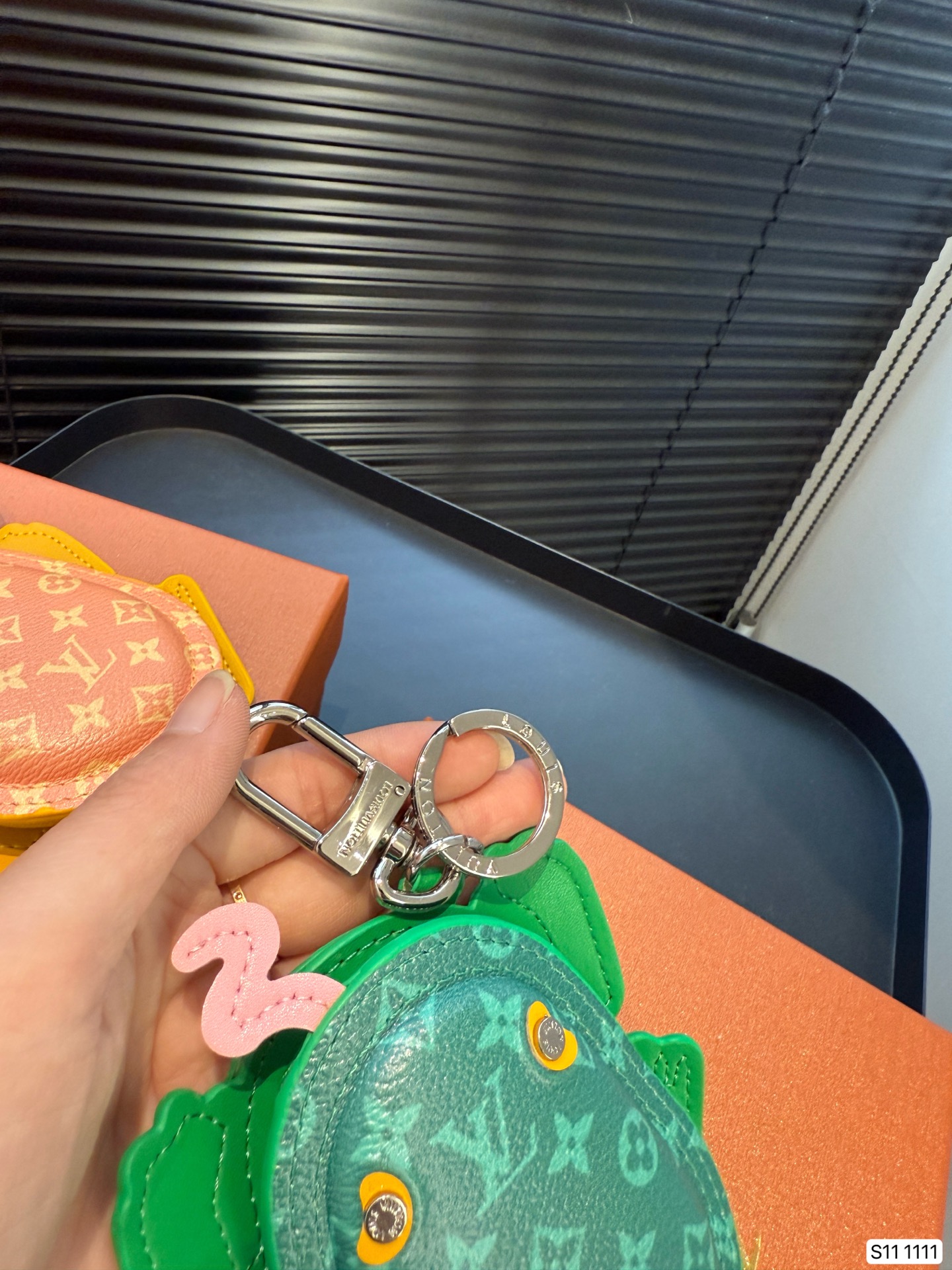 M02238 LV Frog Bag Charm