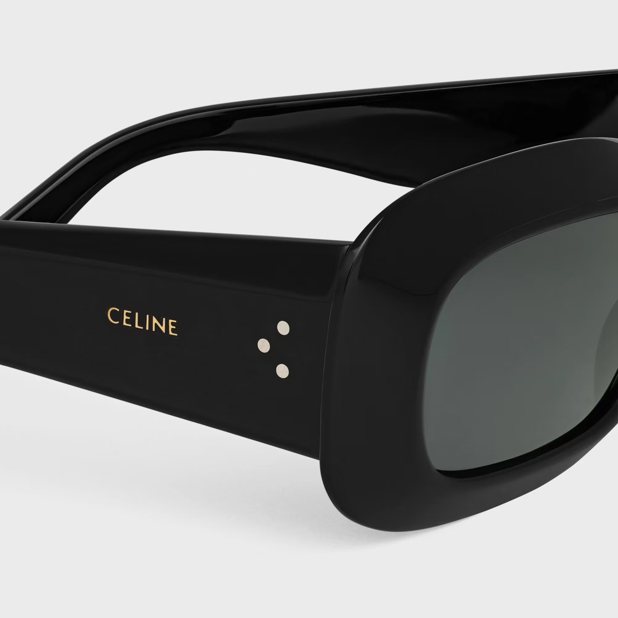 CELINE-Rectangular S294 Sunglasses in Acetate