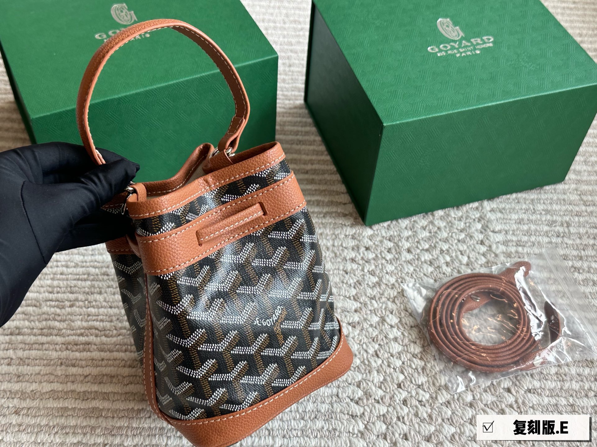 Goyard Petit Flot Mini bucket bag