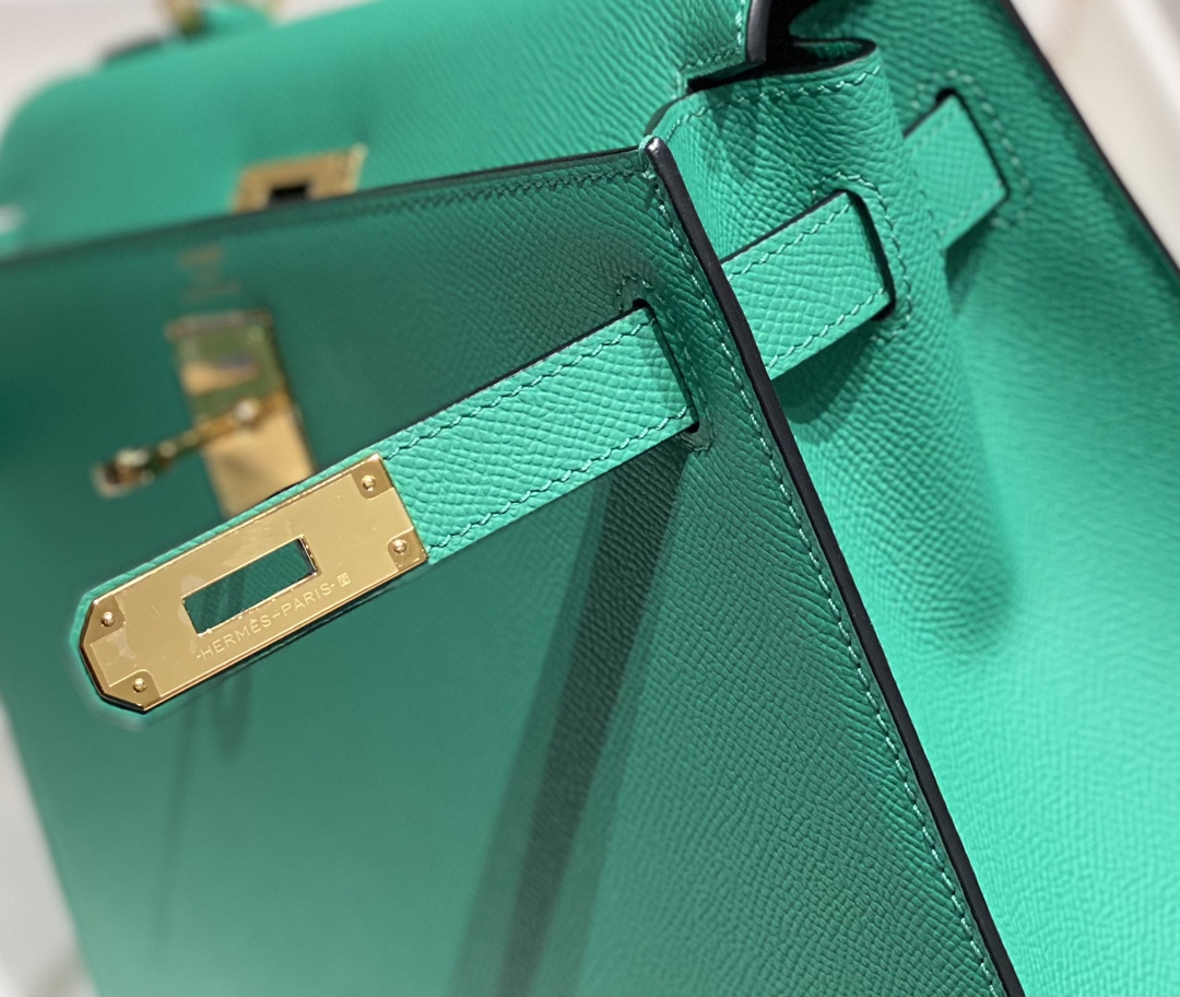 Kelly-New Color｜Imperial Green with Gold Hardware
