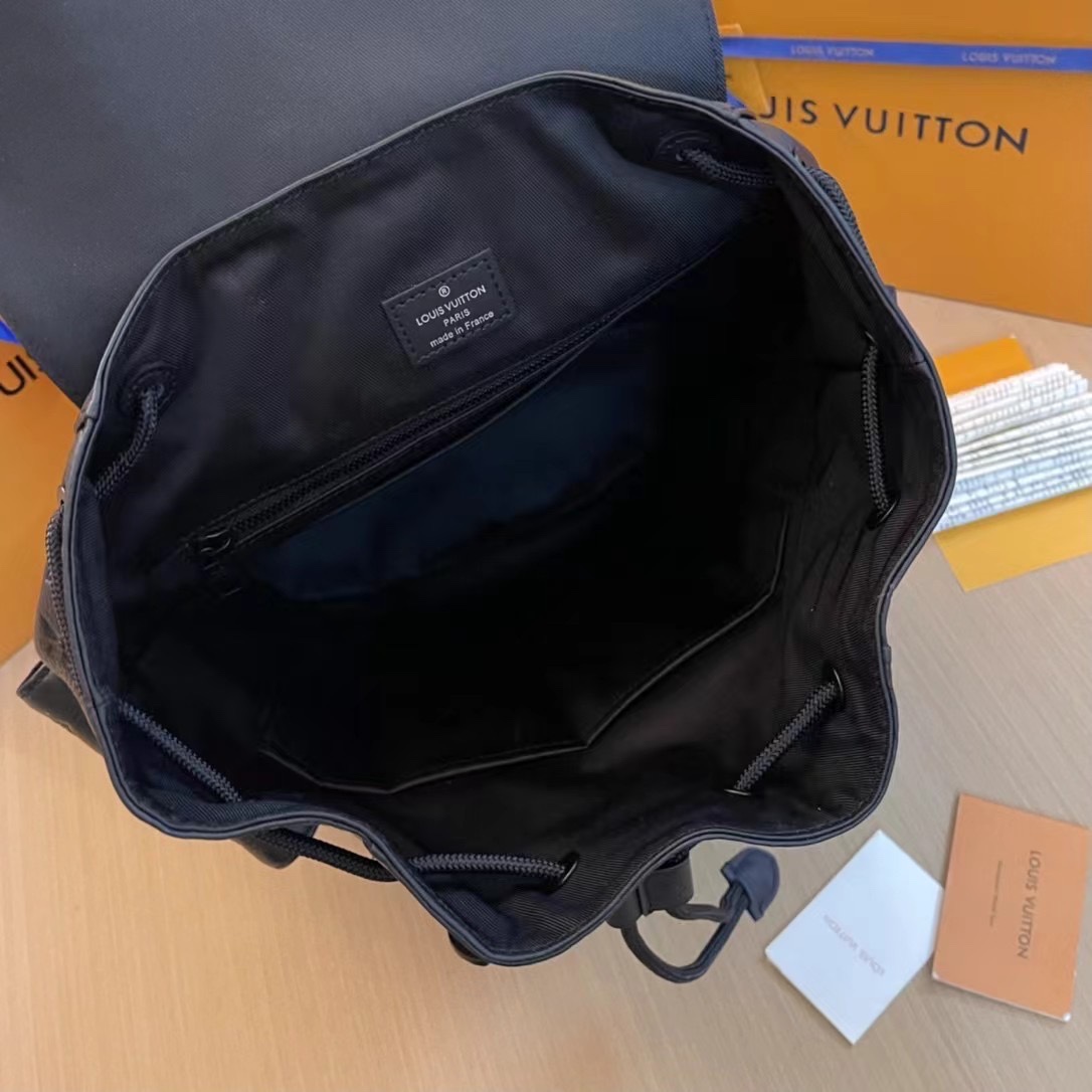 Louis Vuitton Monogram Taurillon Leather M55699 Christopher MM