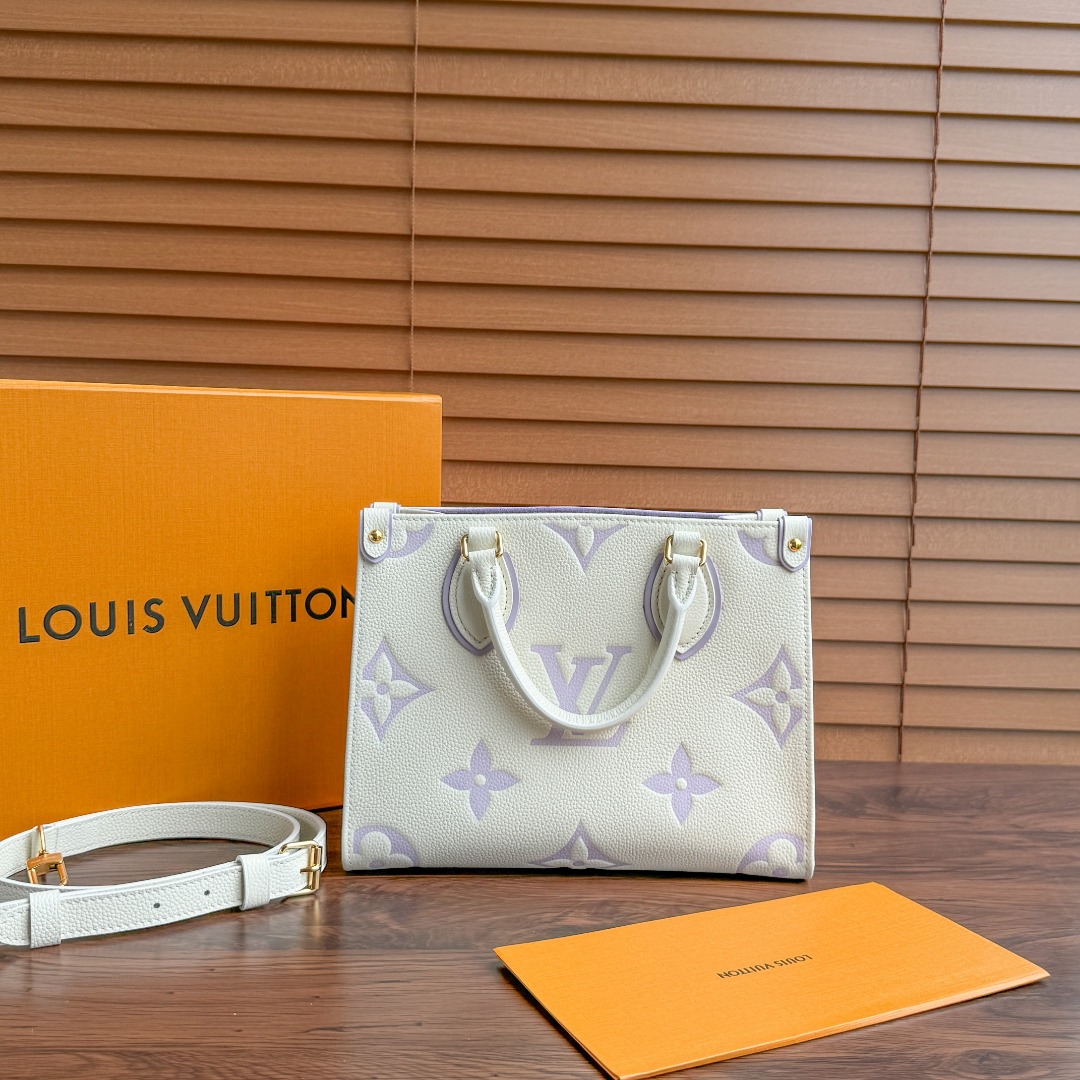 Louis Vuitton M23937 OnTheGo MM Latte/Bubble Tea