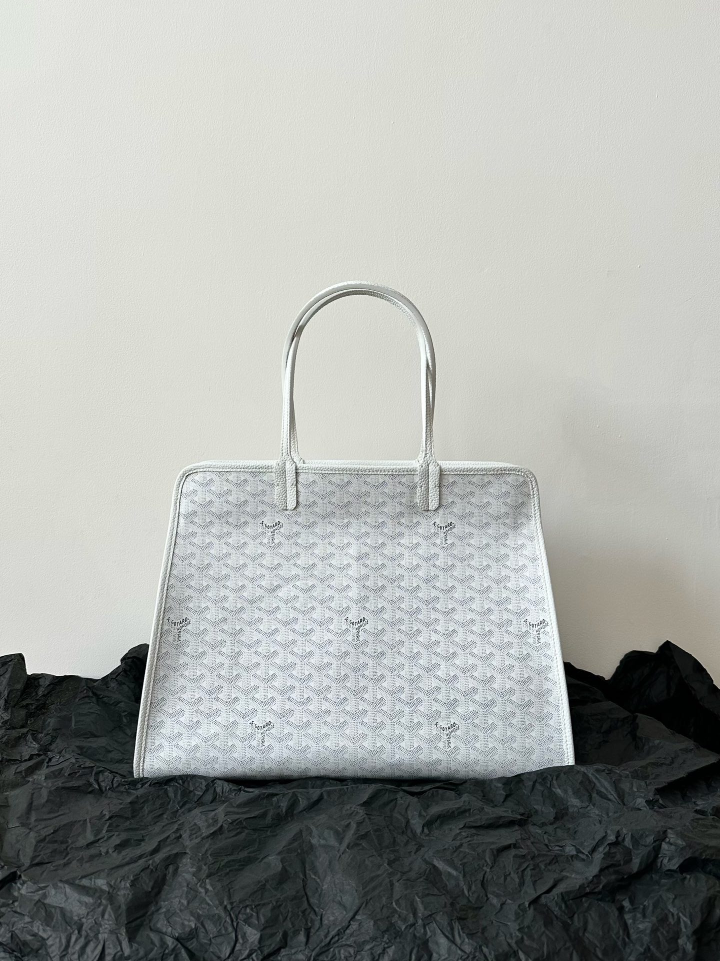Goyard Hardy Bag Shopper in White