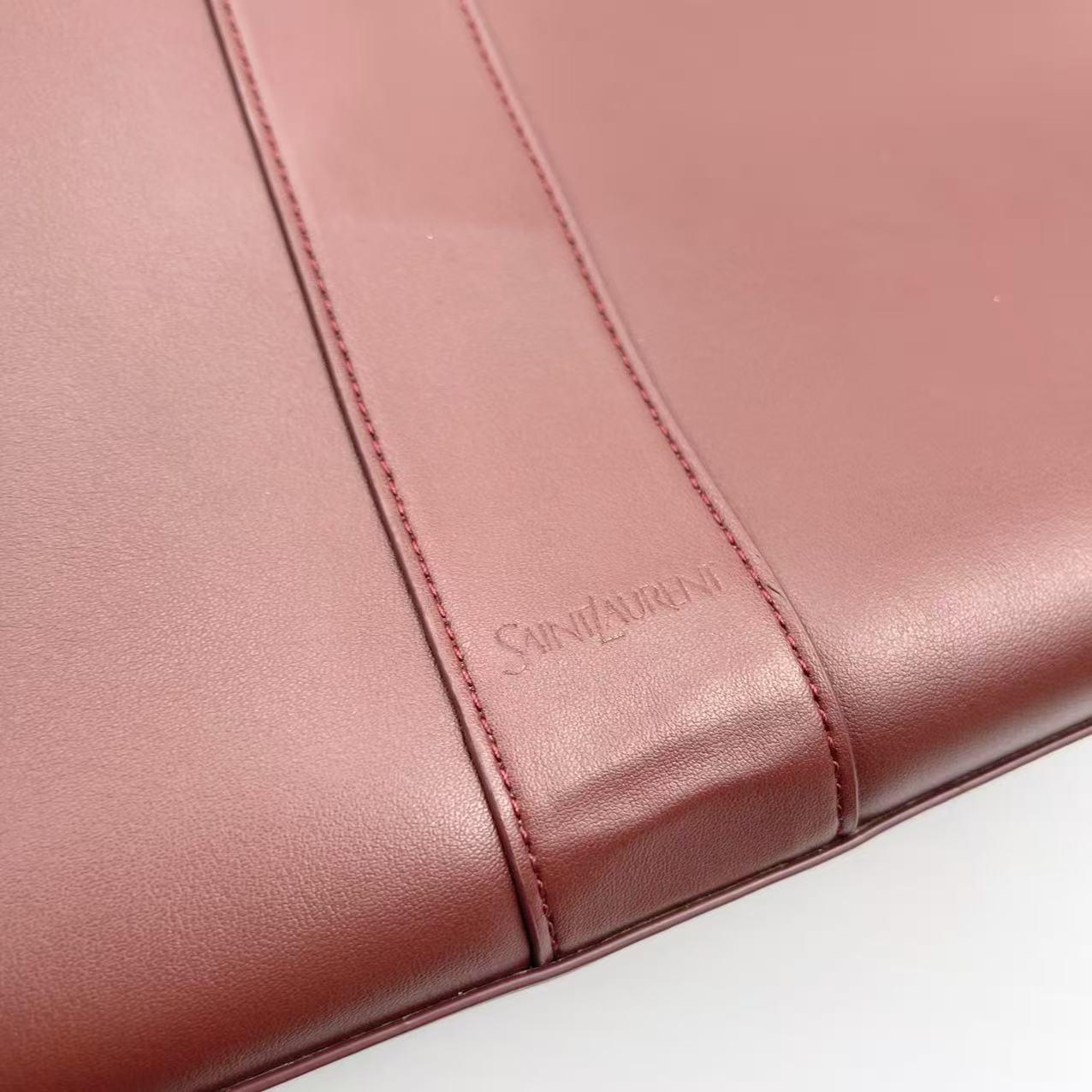 YSL- Grain Leather Tote Bag