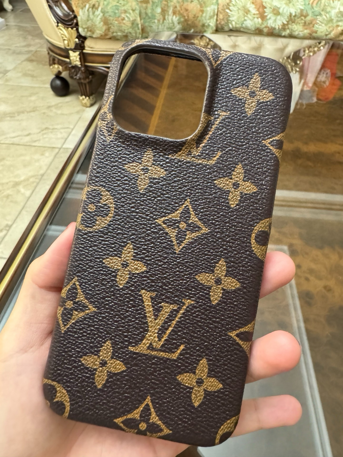 Louis Vuitton Monogram IPhone Case