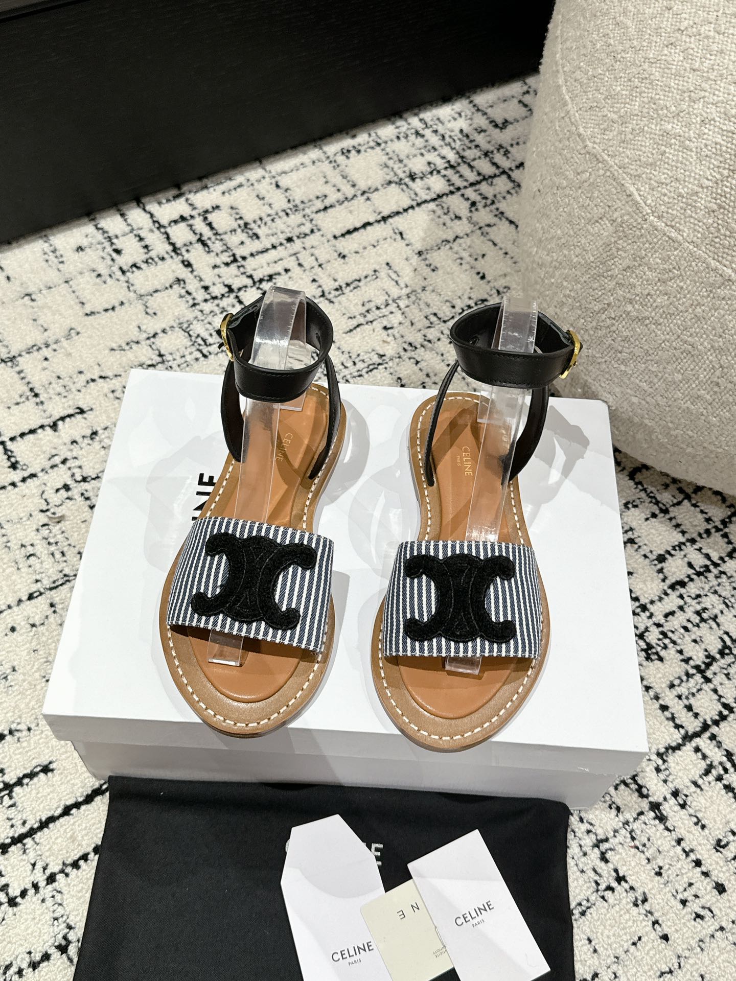 Celin Triomphe Sandals
