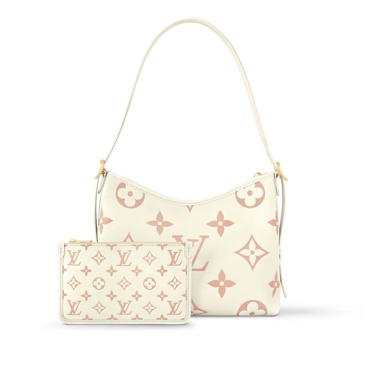 Louis Vuitton M24141 CarryAll PM Latte/Chamallow