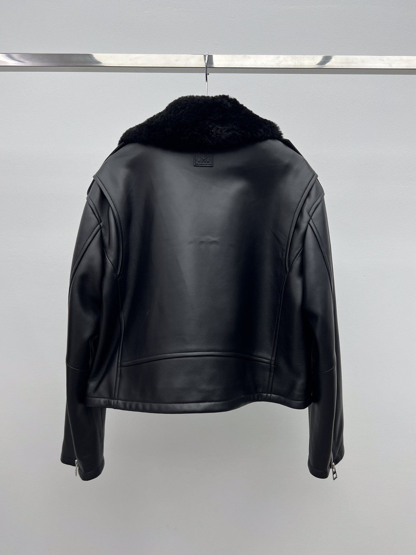 LOEWE Biker jacket in nappa lambskin