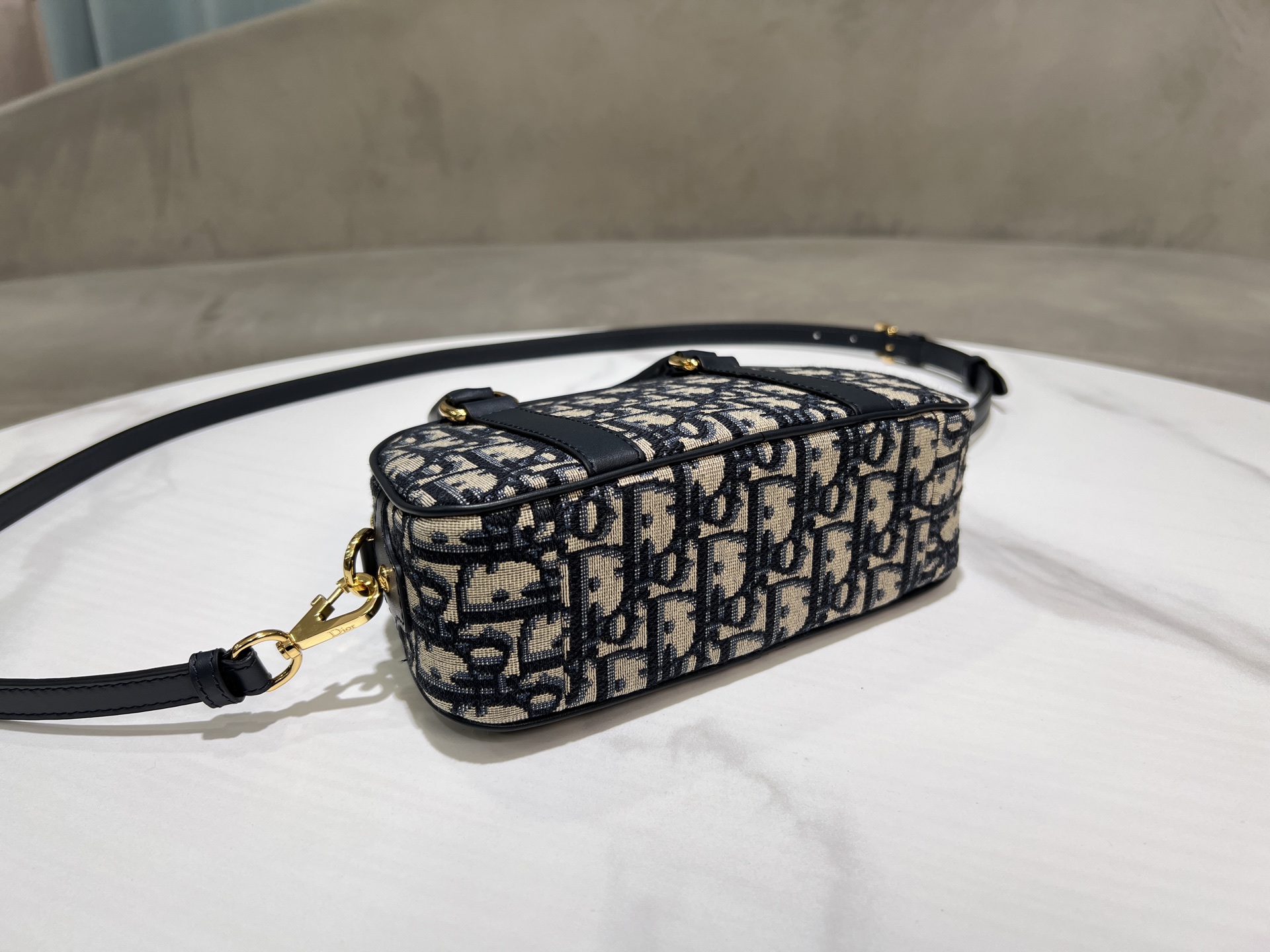 East-West Micro Bag Blue