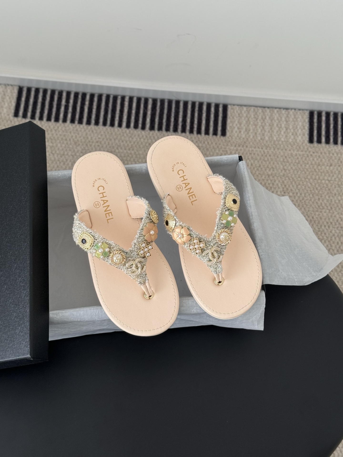 Chanel 25P new flip-flops