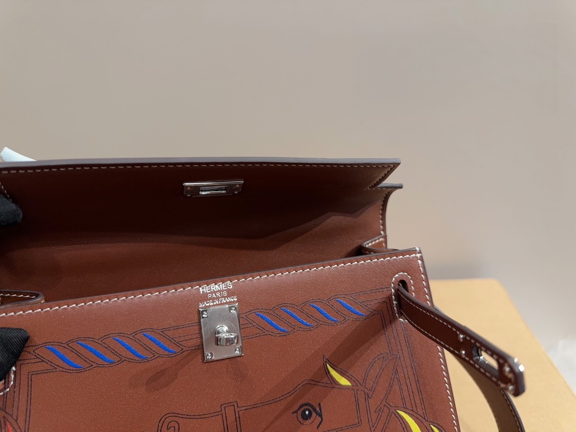 Hermès Hand-Painted Kelly Bag