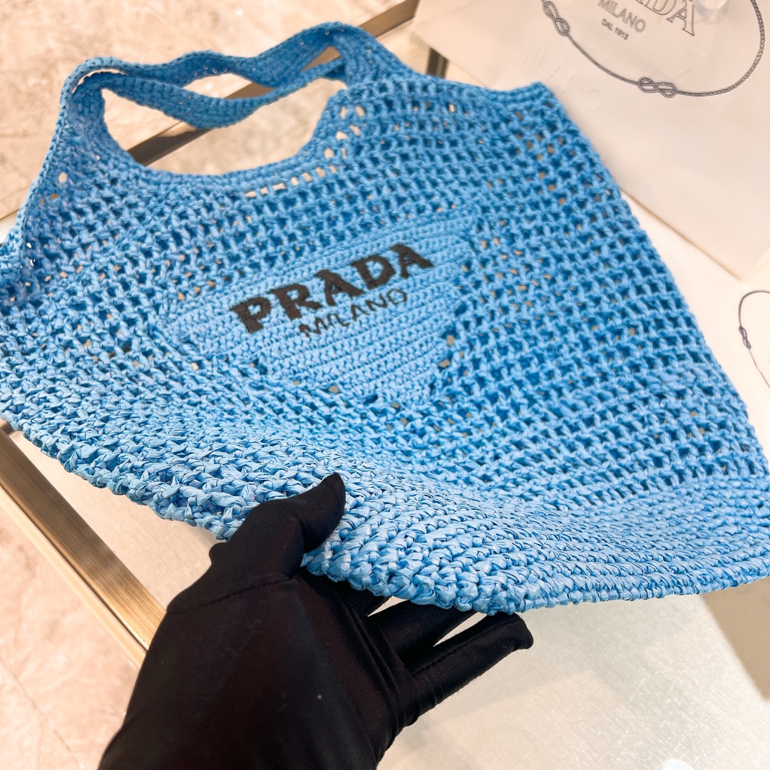 PRADA Crochet Tote Bag 1BG424