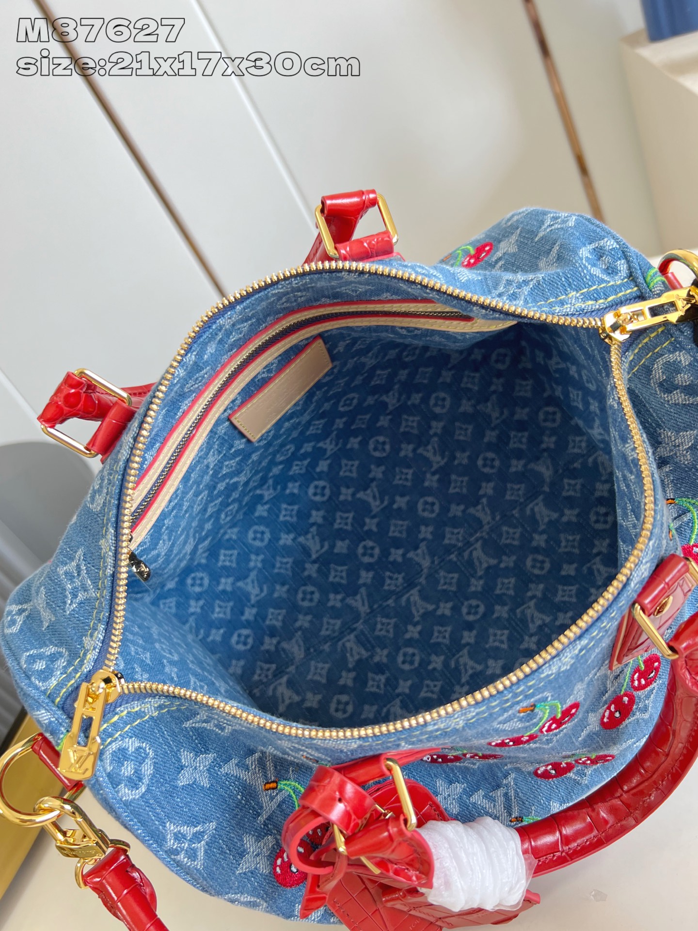 LV N87627 Lançamento LV x TM Bolsa Speedy Soft 30