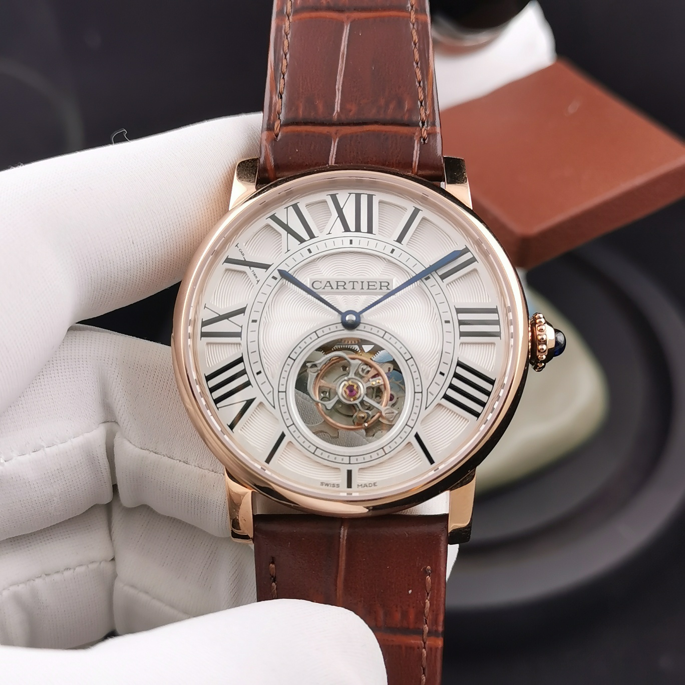 Cartier Rotonde de Cartier Tourbillon Watch