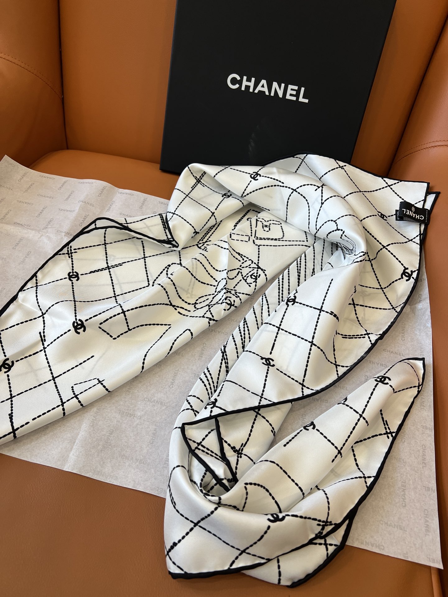 chanel scarf