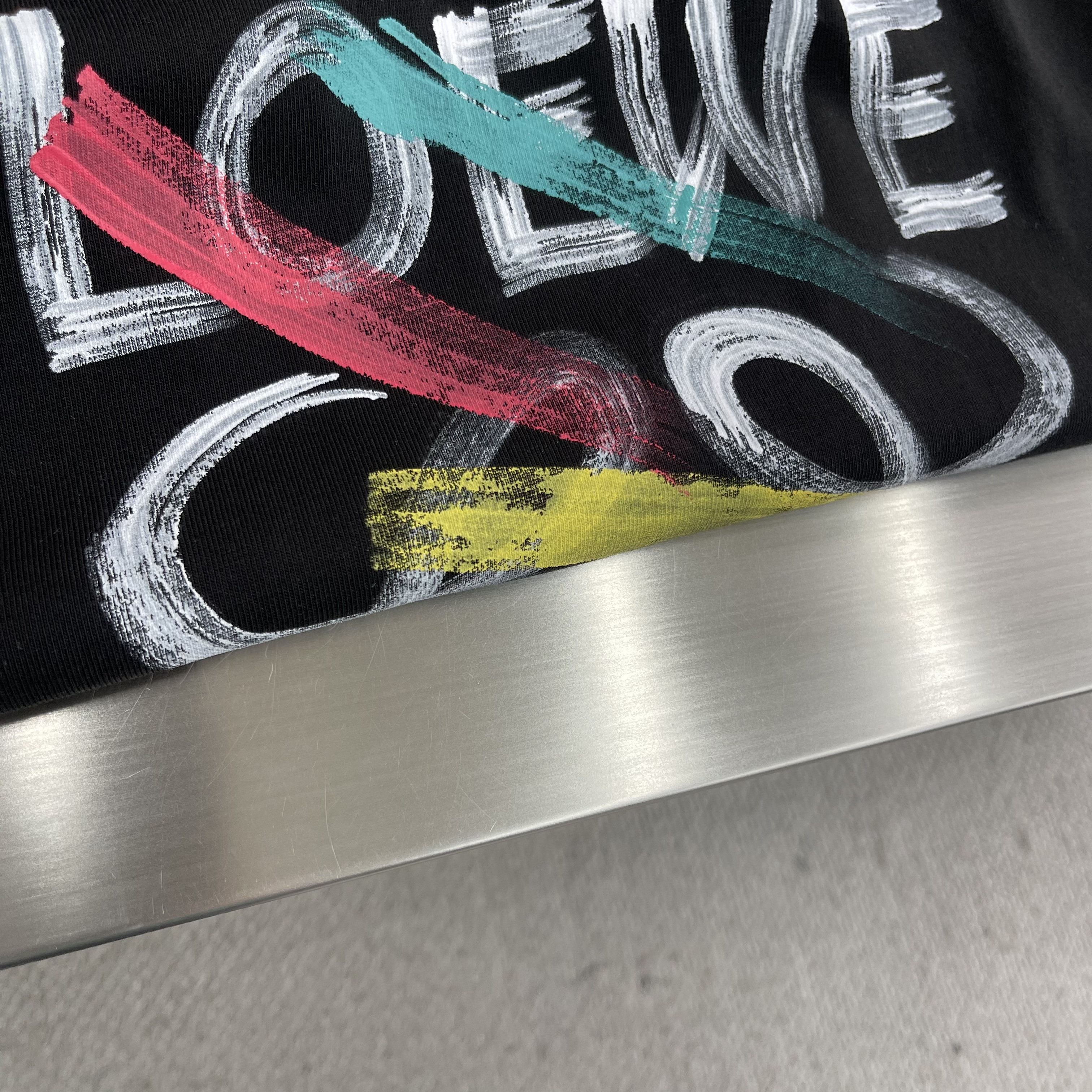 LOEWE 2025 SS Summer New Hand-Painted T-Shirt