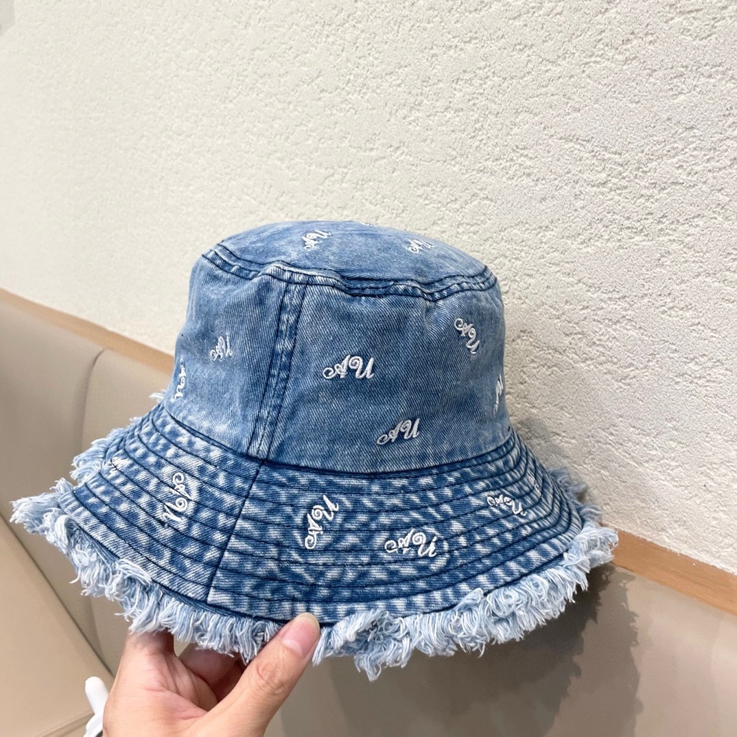 Moncler Denim Bucket Hat