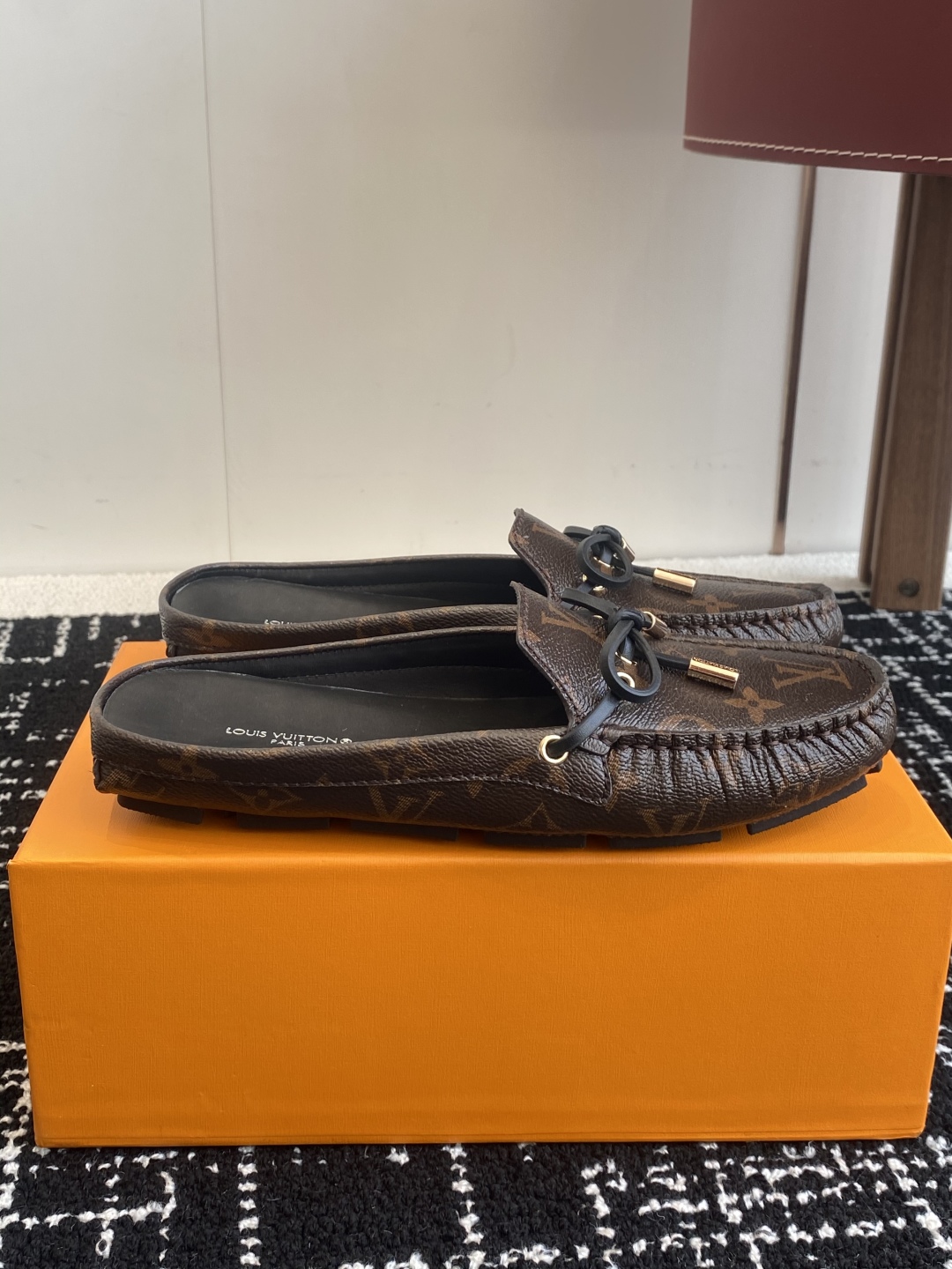 Louis Vuitton GLORIA Flat Moccasin Mule