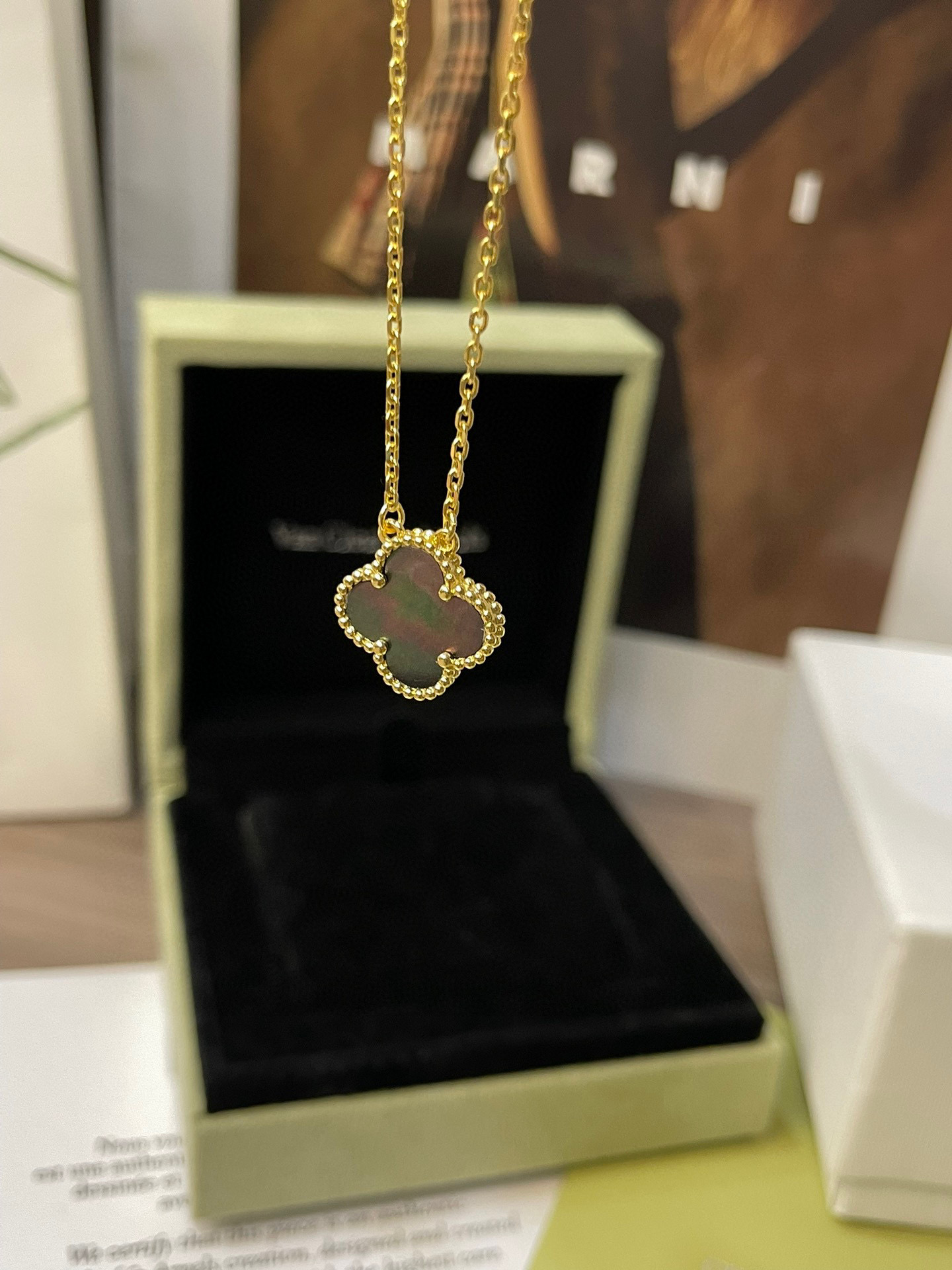 VCA Van Cleef & Arpels Four-Leaf Clover Necklace