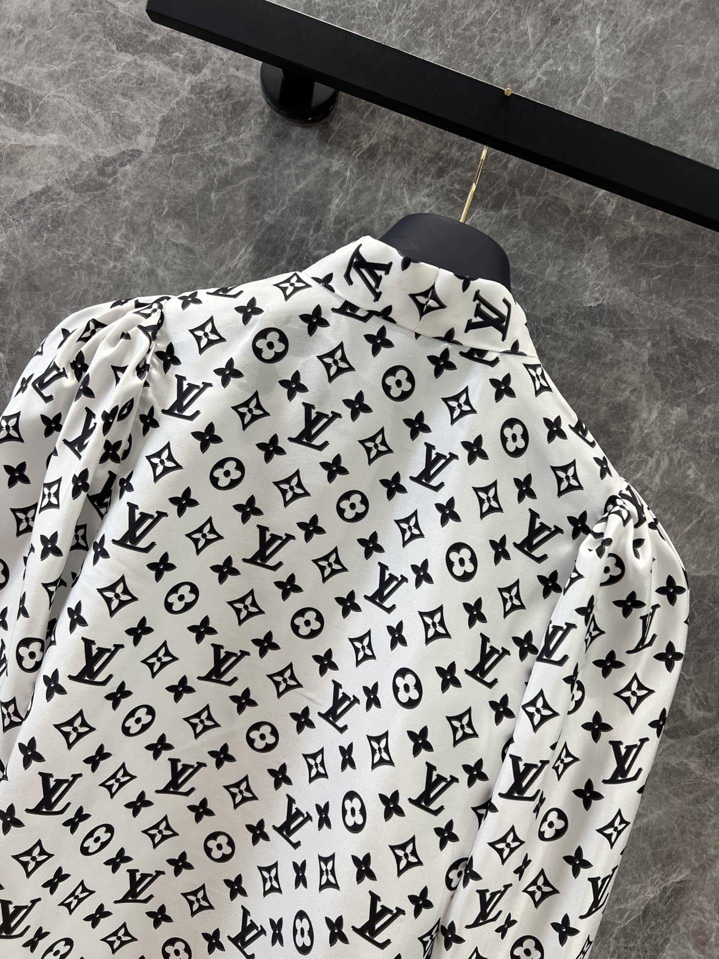 Louis Vuitton Spring/Summer 2025 Monogram Silk Shirt