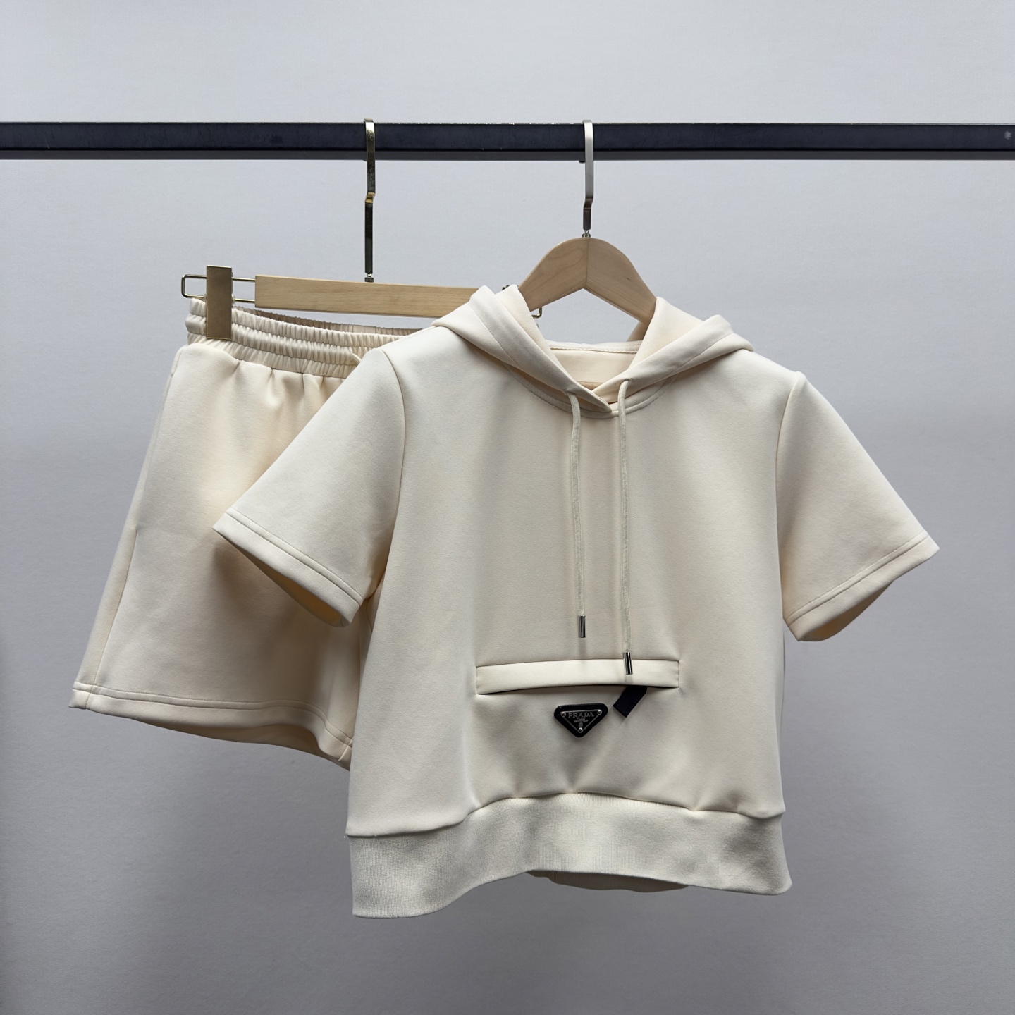 Prada Hooded Casual Set