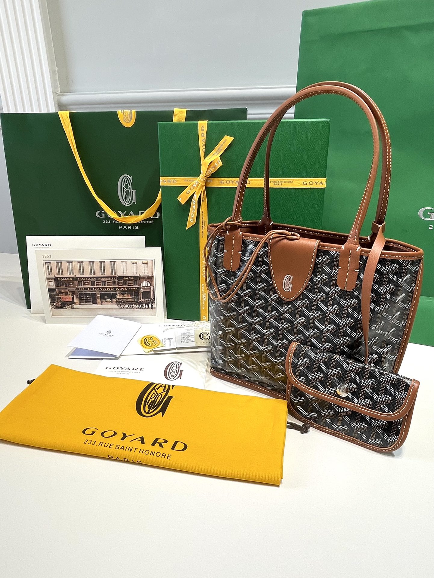 GOYARD Mini Anjou Tote