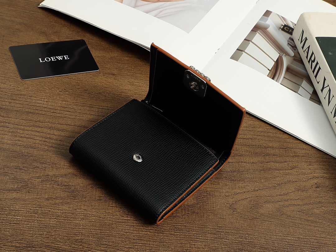 Loewe tri-fold wallet