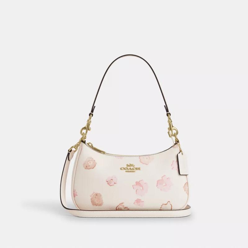 Coach Authentic Original Teri Shoulder Bag With Floral Print
