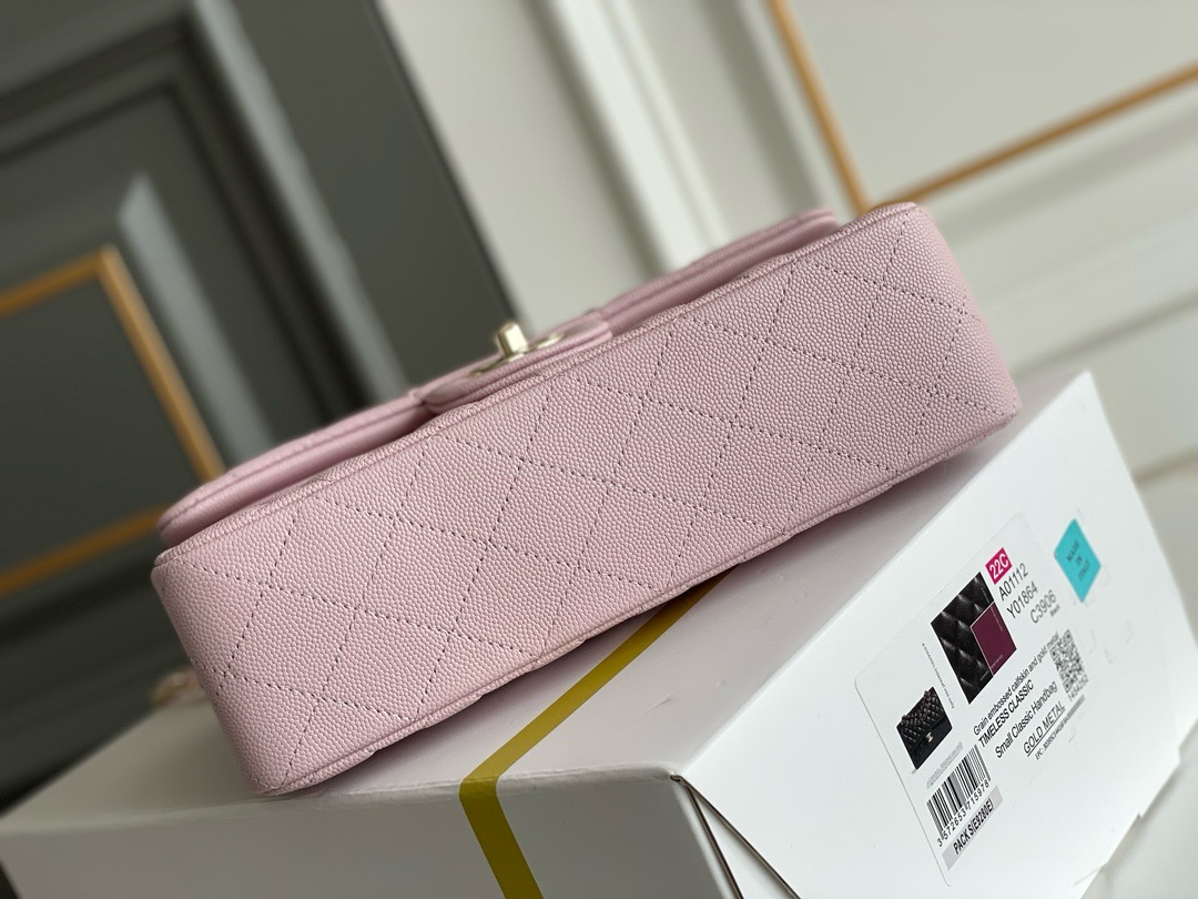 CHANEL Classic 11.12 Handbag Light Pink