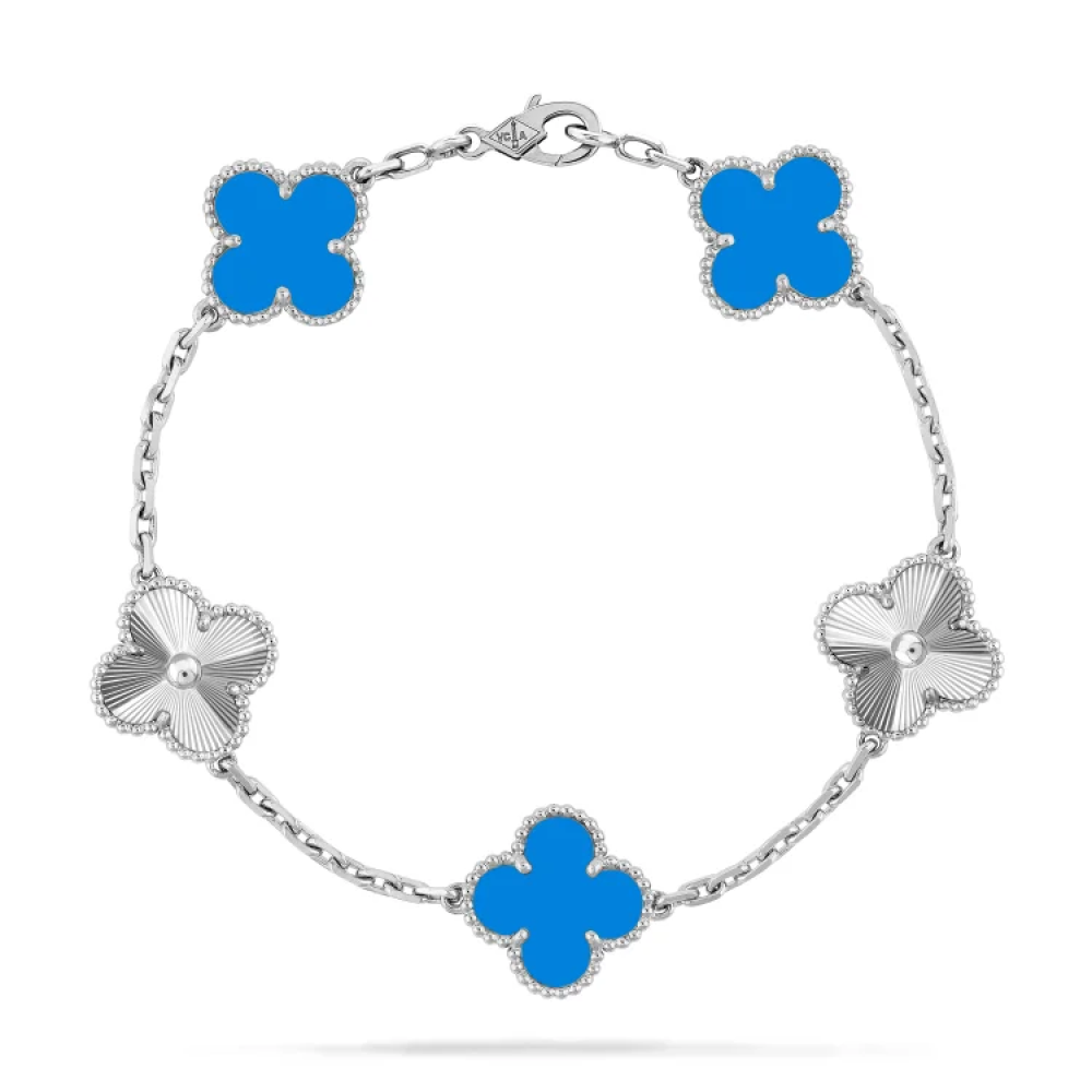 Van Cleef & Arpels alhambra 5 motifs bracelet
