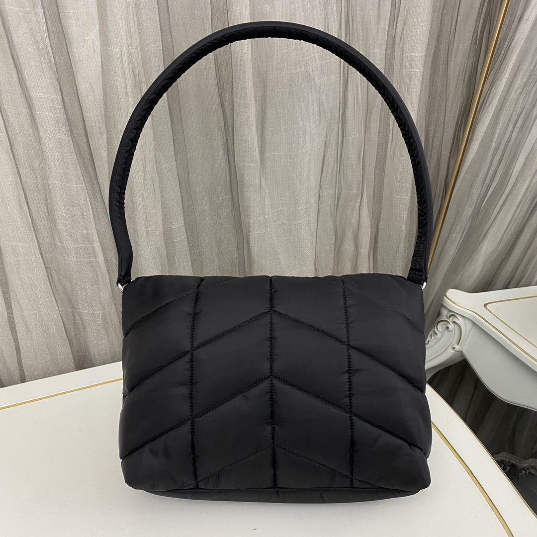 YSL 23 new Spring/Summer puffer Nylon Cloud bag