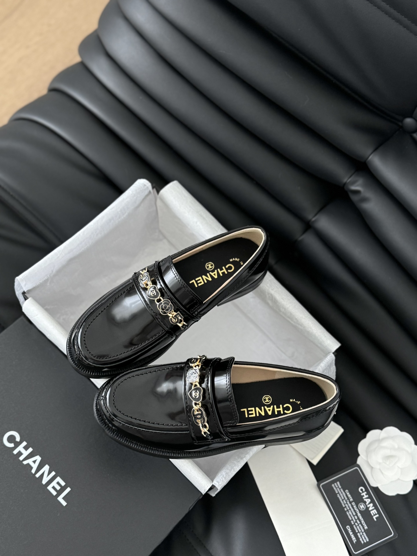 Chanel 24A latest handmade loafers
