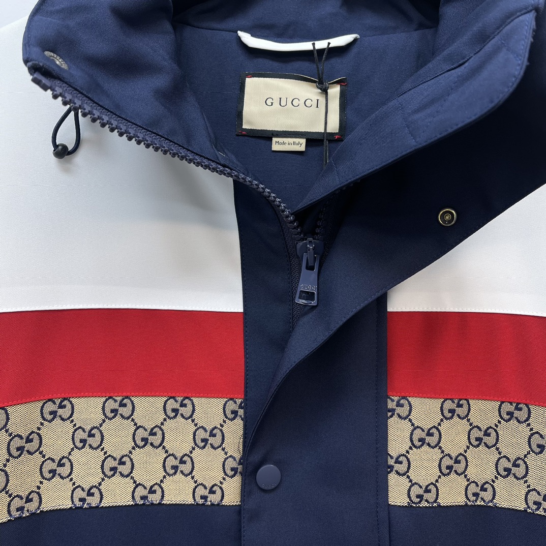 GUCCi Supercoat Long cotton-padded Jacket (padded jacket)
