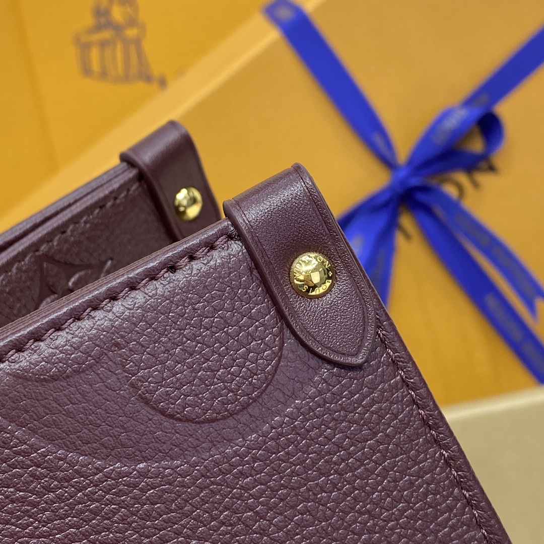 Louis Vuitton OnTheGo MM M46601 Wine Red