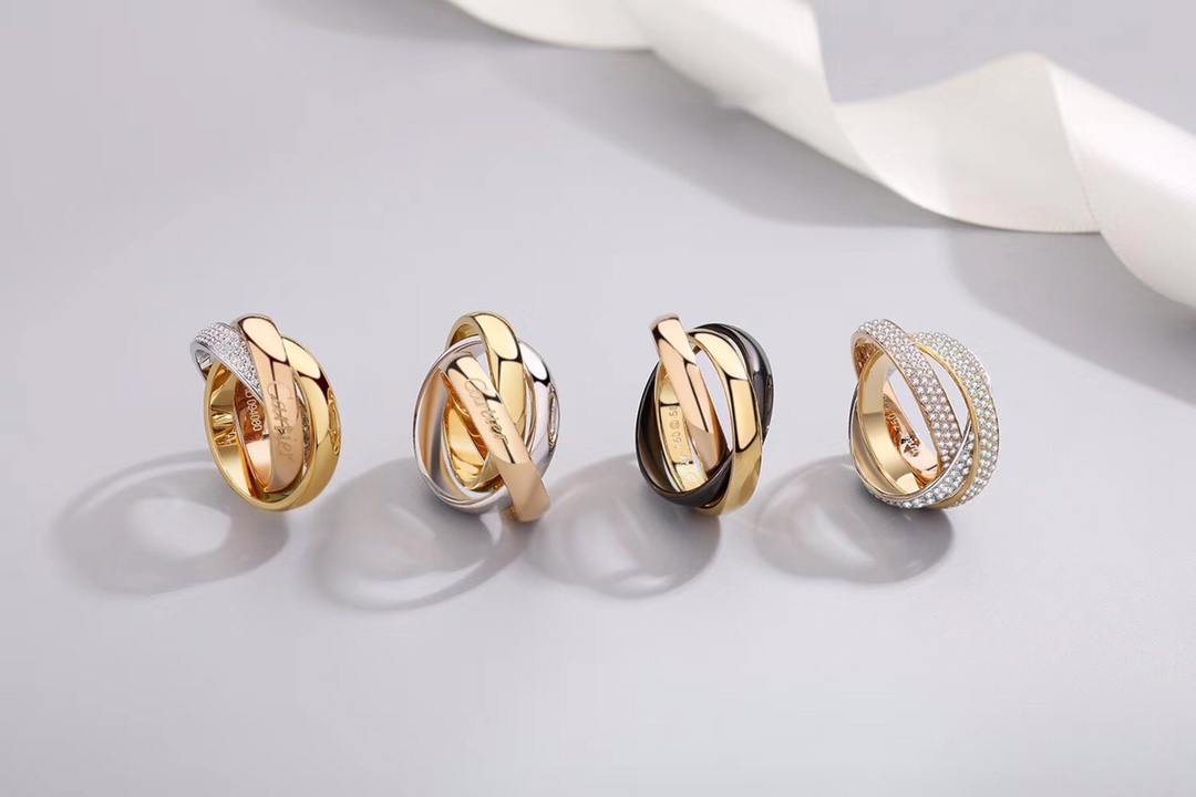 Cartier Three-Band Ring (No Stones)