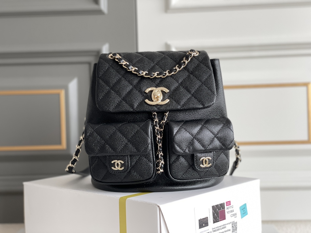 Chanel 24A New Upgraded Version 🍀 Retro Backpack