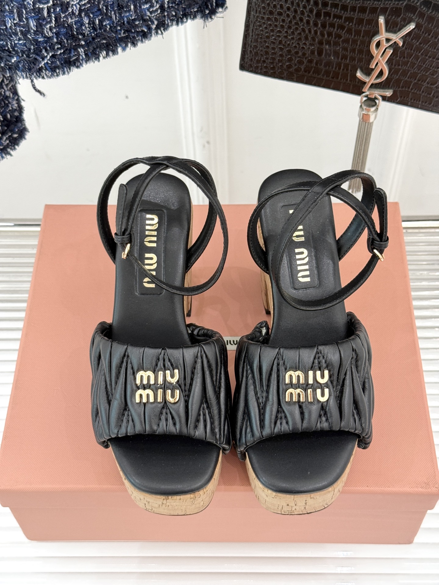 Miu Miu Spring-Summer Pleated Heels