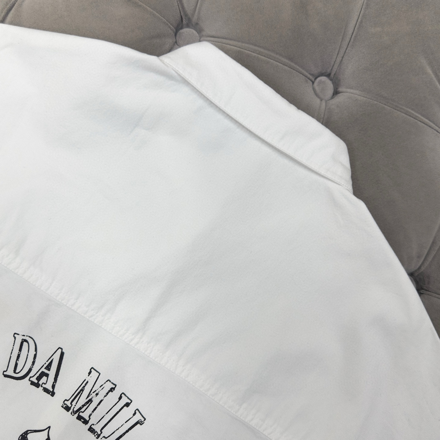 Prada Alphabet White Shirt