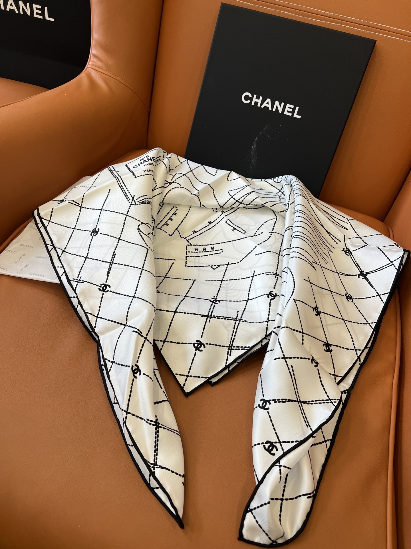 chanel scarf