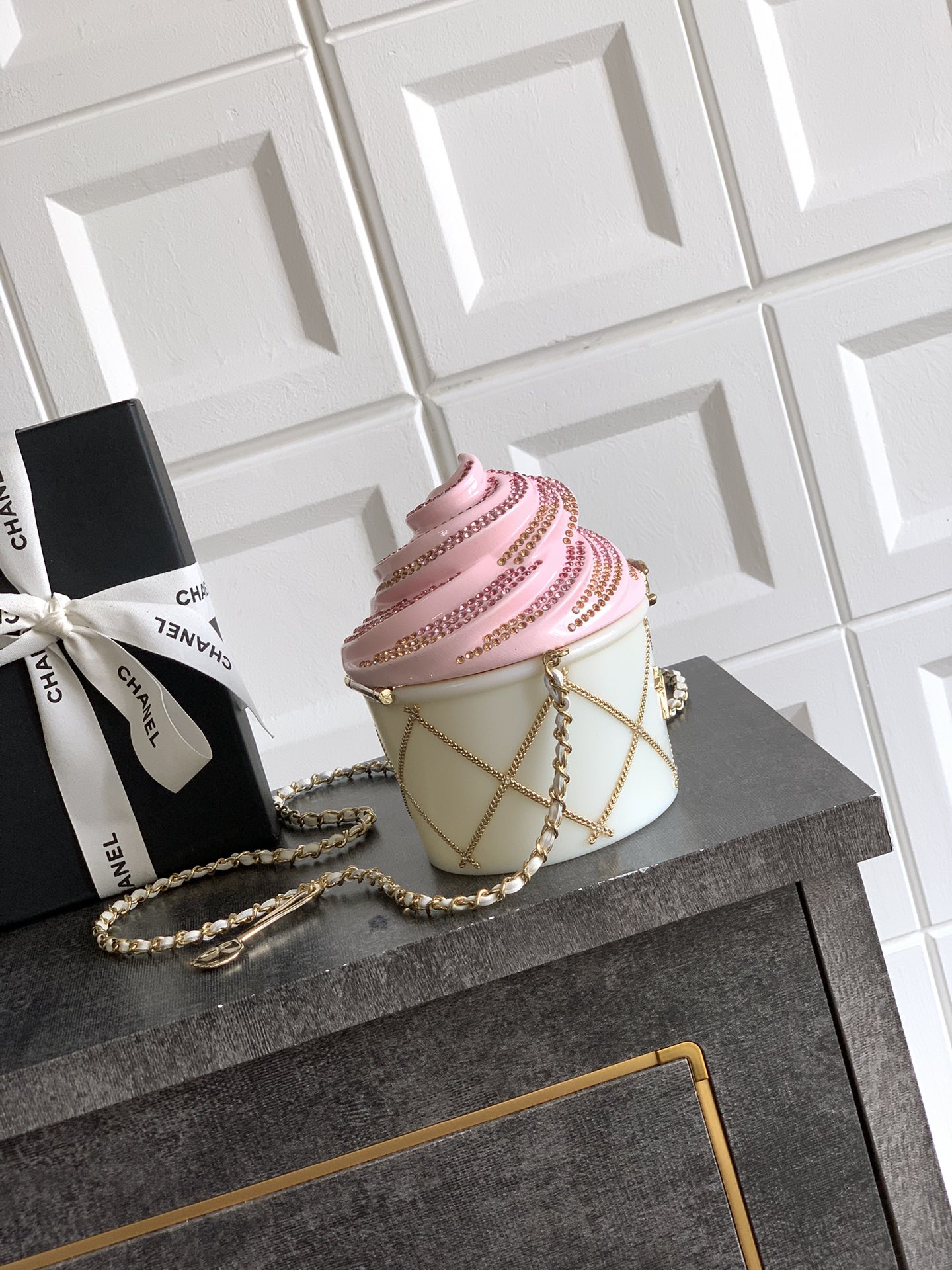 CHANEL “Gelato” Ice Cream Box Evening Bag