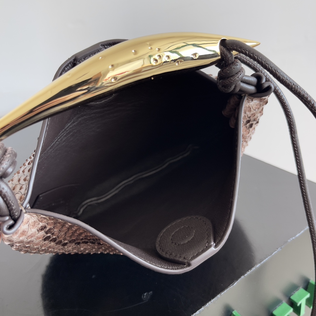 Bottega Veneta Rare Python Sardine Mini Bag